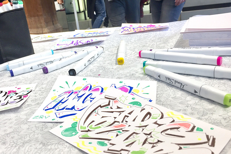 Dubai, art, street , graffiti,Zadig, Voltaire