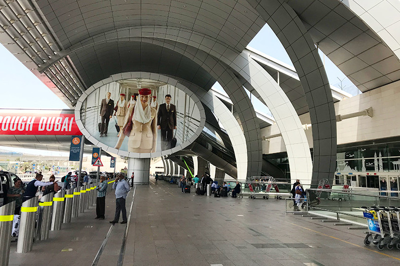 spectacular, architecture, Dubai, Airport