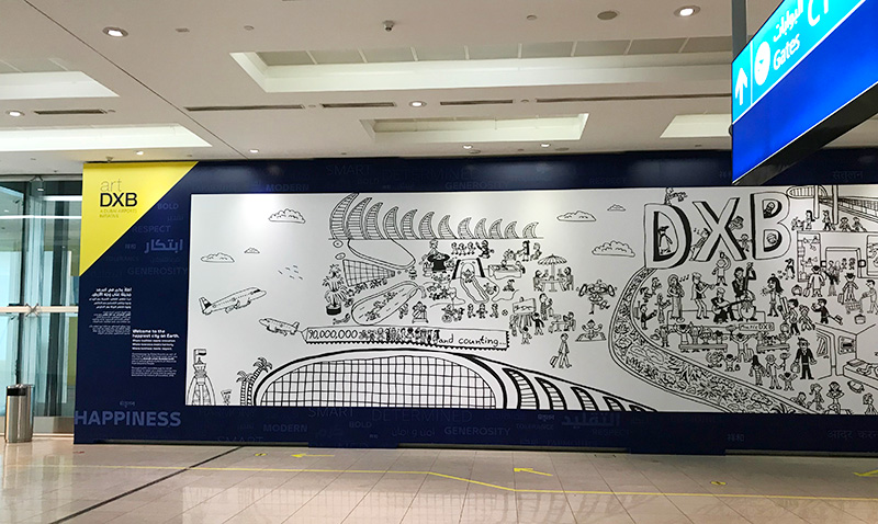 Fun, illustration, Dubai, UAE, Art, DXB