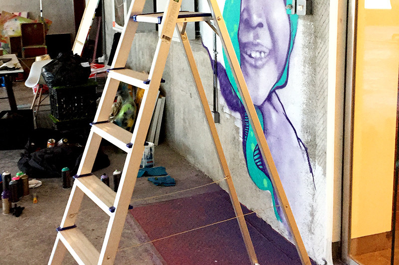 Dubai, colors, graffiti, art