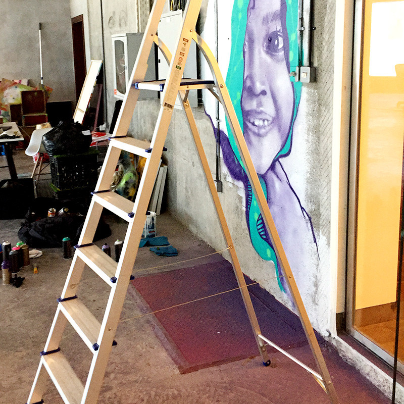 Dubai, colors, graffiti, art