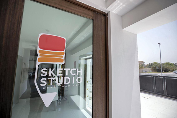 Sketch, studio, door, Dubai, Promotion, Art, Culture, Emirates, Expression, learning, artists