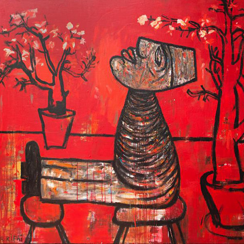 Raouf Rifai, art, dubai, middle east, contemporary