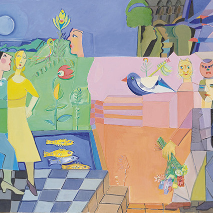 Amine El Bach, Artist, Middle East, Dubai, Canvas, exhibition