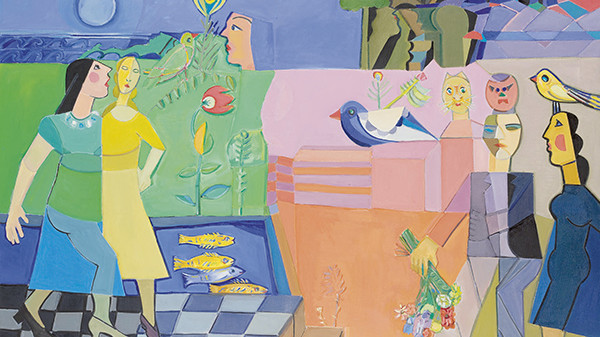 Amine El Bach, Artist, Middle East, Dubai, Canvas, exhibition