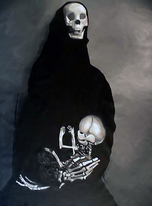 Maison Al Saleh, portrait, scull, death, dark, dubai, abu Dhabi, Middle East