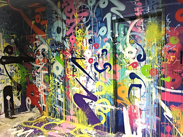 Marko93, calligraphy, abstract, wall,, street art, production, dubai, abu dhabi