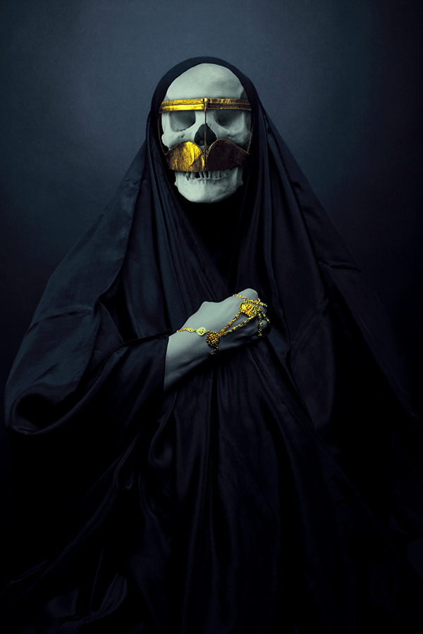 Saeed_Khalifa, woman, representation, dark, black, art, photo, picture, emirati
