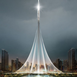 Dubai, Creek, Tower, tallest, World, record, Abu Dhabi, Middle East