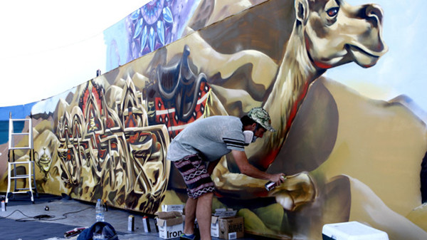 Street art, graffiti, graffiti artist, painter, outdoor, decoration