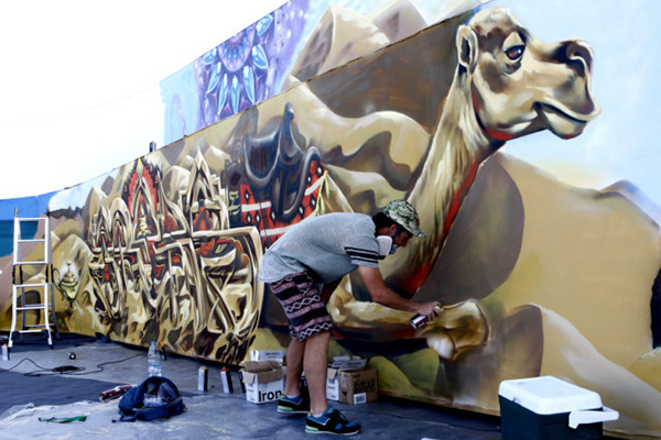 Street art, graffiti, graffiti artist, painter, outdoor, decoration