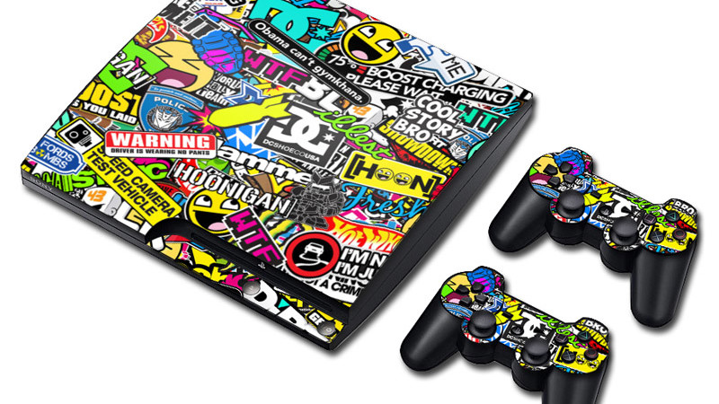 Personalized, game, console, Marina, Jumeirah, Deirah, Graffiti, Sticker