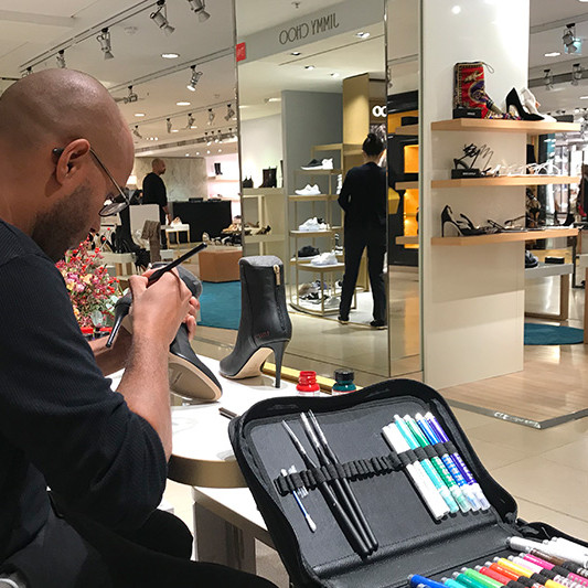 Customization, personalization, Jimmy Choo, Dubai