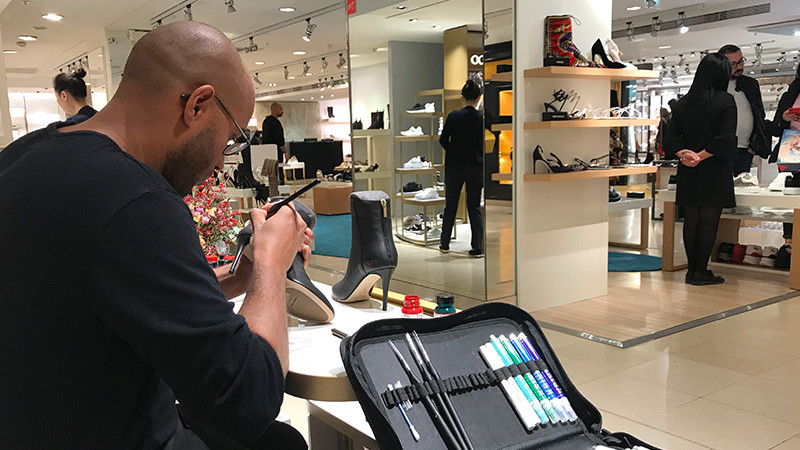 Customization, personalization, Jimmy Choo, Dubai