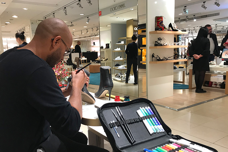 Customization, personalization, Jimmy Choo, Dubai