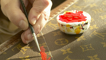 Leather good, personalizing, custom, art