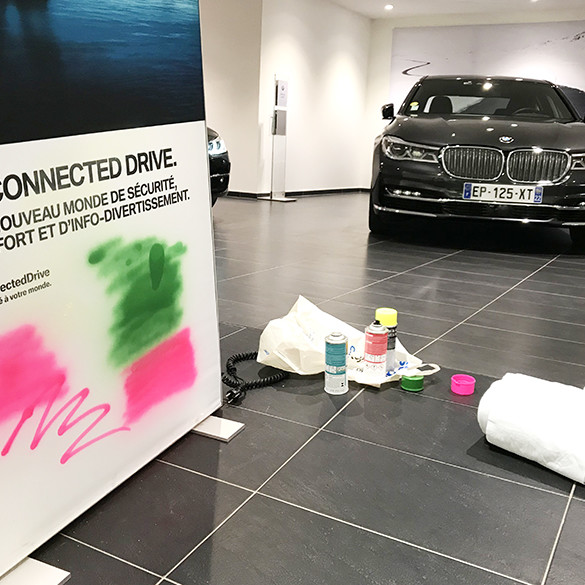 tarp, testing, graffiti, street art, bmw, spray paint, bombs