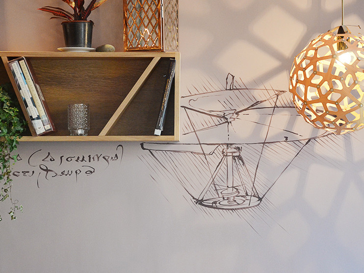 Luruxy, restaurant, dubai, Palm Jumeirah, street art, graffiti, brush, art