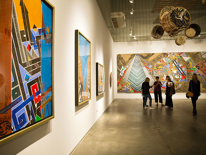 Dubai, UAE, Art, contemporary, Calligraphy