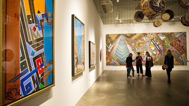 Dubai, UAE, Art, contemporary, Calligraphy