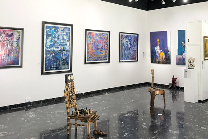 Dubai, Abu Dhabi, Art, Contemporary, canvases