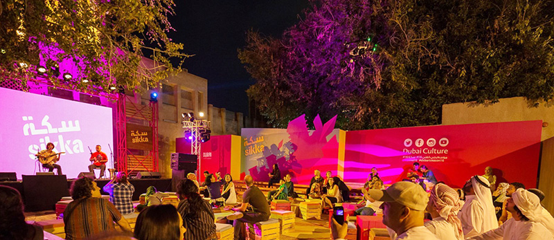 Sikka, Dubai, Concert, Live, art, UAE