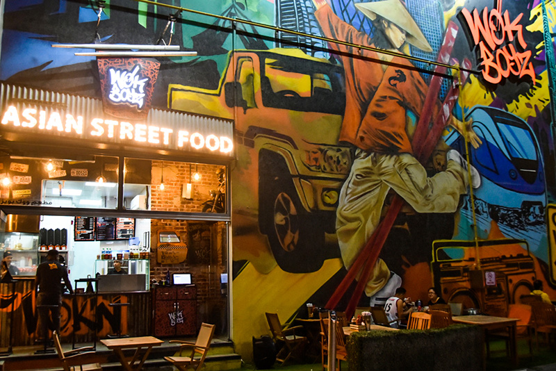 Asian, food, street decorate, decoration, urban, graffiti